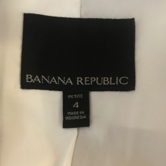 🌟Banana Republic Classic-Fit Blazer Petite4 Beige - Picture 6 of 8